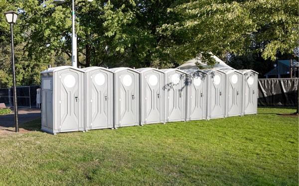 we offer a variety of sizes for our special event portable toilets to accommodate events of all sizes