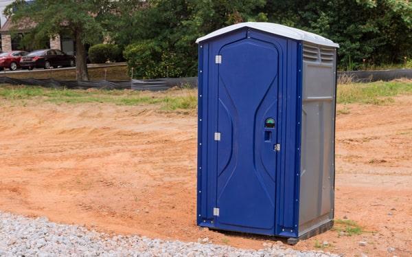 short-term portable restroom rentals are thoroughly cleaned and sanitized between rentals